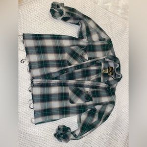 green flannel